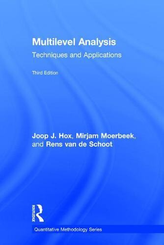 【预订】Multilevel Analysis