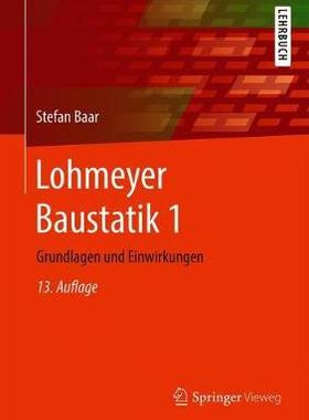 预订 Lohmeyer Baustatik 1