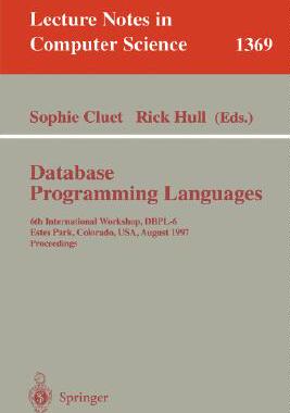 【预订】Database Programming Languages