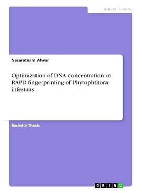 预订 Optimization of DNA concentration in RAPD fingerprinting of Phytophthora infestans: 9783668352452