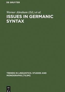 【预订】Issues in Germanic Syntax 9783110122053