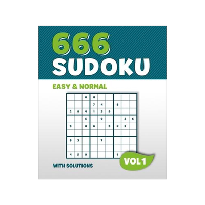 [预订]666 Sudoku: Puzzle book with 666 Easy & Normal Sudoku Puzzles in 9x9 with Solutions - 8,5 x 11 Inch  9781686258466