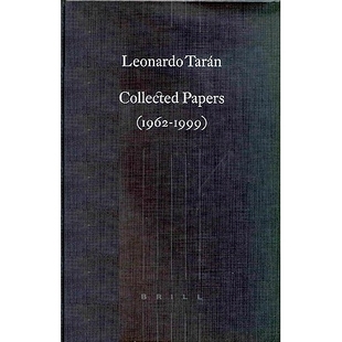 Collected 论文集 Papers 1999 9789004123045 1962 预订