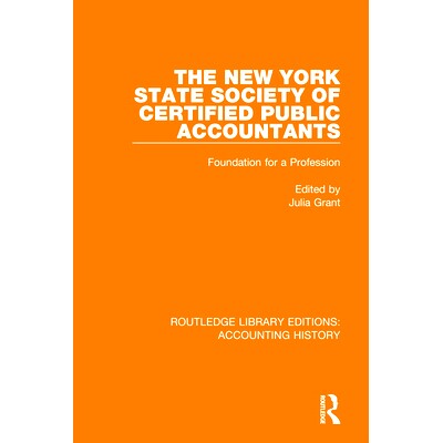 预订 The New York State Society of Certified Public Accountants: Foundation for a Profession 纽约州注册会计师协会：专业