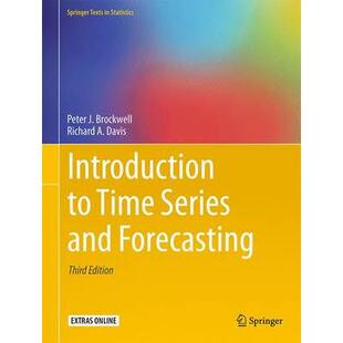 Forecasting时间序列与预报导论 Series and 9783319298528 第3版 Introduction Time