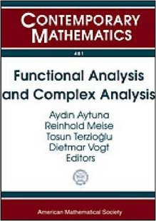 and Analysis 预售 Complex Functional