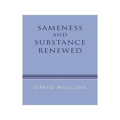 预订 Sameness and Substance Renewed