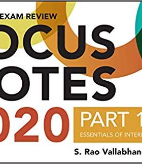 【预售】Wiley CIA Exam Review 2020 Focus Notes, Part 1: Essentials of Internal Auditing