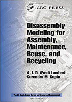 【预订】Disassembly Modeling for Assembly, Maintenance, Reuse and Recycling
