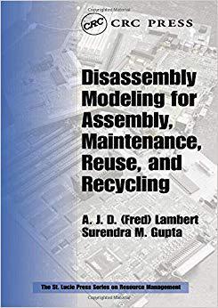 【预订】Disassembly Modeling for Assembly, Maintenance, Reuse and Recycling