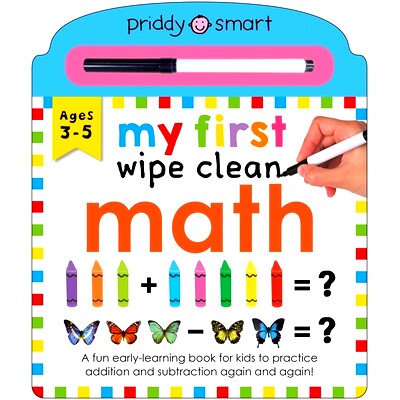 预订 My First Wipe Clean: Math: 9781684493913
