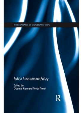 预订 Public Procurement Policy 公共采购政策: 9780367598730