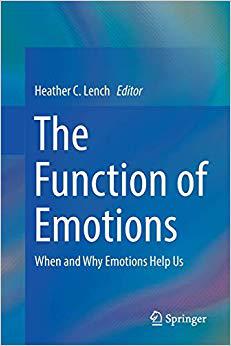 【预售】The Function of Emotions