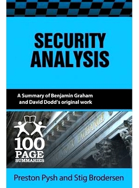 预订 Security Analysis: 9781939370174