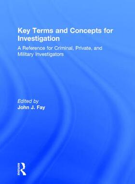 预订 Key Terms and Concepts for Investigation