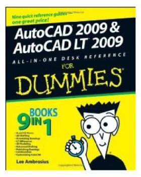【预售】Autocad 2009 & Autocad Lt 2009 All-In-One Desk Reference for Dummies