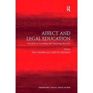 the 9781138247154 Legal Learning Emotion and Education Law 预订 Teaching Affect