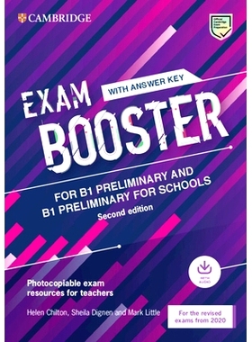 预订 Exam Booster for B1 Preliminary and B1 Preliminary for Schools with Answer Key with Audio for the Revised 2020 Exam