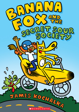 【预订】Banana Fox and the Secret Sour Society: A Graphix Chapters Book (Banana Fox #1), 1