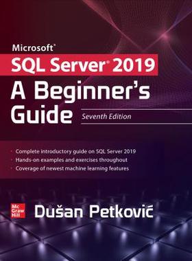 【预订】Microsoft SQL Server 2019: A Beginner’s Guide, Seventh Edition