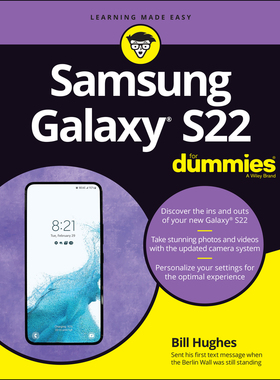 【预订】Samsung Galaxy S22 For Dummies 9781119873068