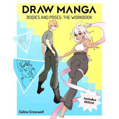 预订 Beginner’s Guide to Drawing Manga Bodies and Poses: Workbook for Aspiring Illustrators: 9781497206830