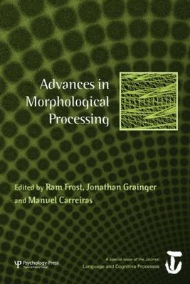 【预订】Advances in Morphological Processing