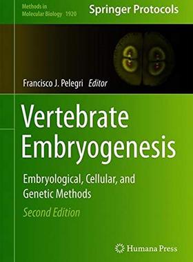 【预订】Vertebrate Embryogenesis