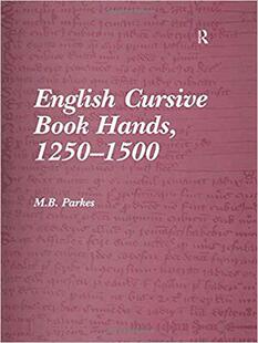 Cursive English Book Hands 1500 1250 预售
