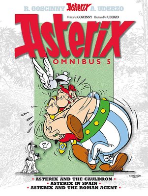 英文原版 高卢英雄历险记 13-15 合订本 卷五 儿童漫画 Asterix Omnibus, Volume 5 阿斯特克斯与存钱锅 在西班牙 离间计 BJ