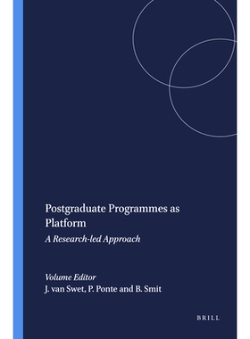 预订 Postgraduate Programmes as Platform: A Research-led Approach 作为平台的研究生课程：以研究为主导的方法: 978908790127