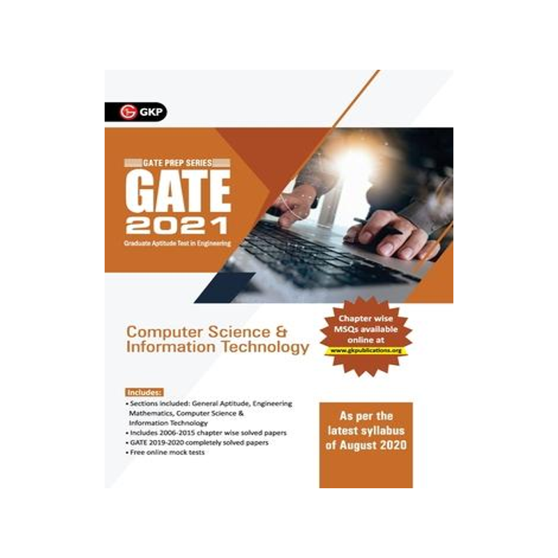 [预订]GATE 2021 - Guide - Computer Science and Information Technology (New syllabus added) 9789390187560