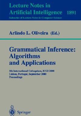 【预订】Grammatical Inference: Algorithms and Applications