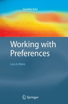【预订】Working with Preferences: Less Is More