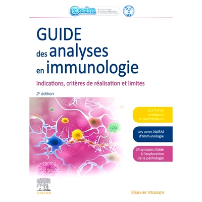 预订 Guide des analyses en immunologie 免疫学分析指南: 9782294762178