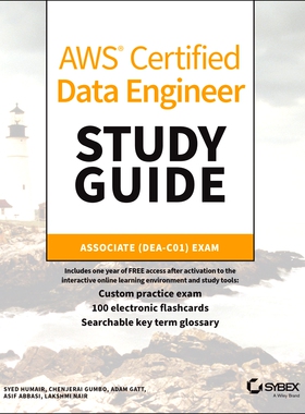 预订 Aws Certified Data Engineer Study Guide: Associate (Dea-C01) Exam Aws 认证数据工程师学习指南：助理 （Dea-C01） 考试