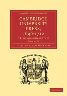 【预订】Cambridge University Press 1696–1712 2 Volume Set