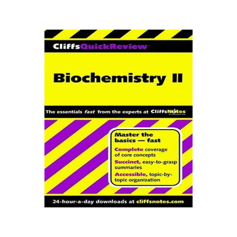 [预订]Biochemistry II: CliffsNotes Quick Review 9780764585623