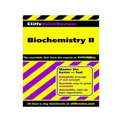 [预订]Biochemistry II: CliffsNotes Quick Review 9780764585623