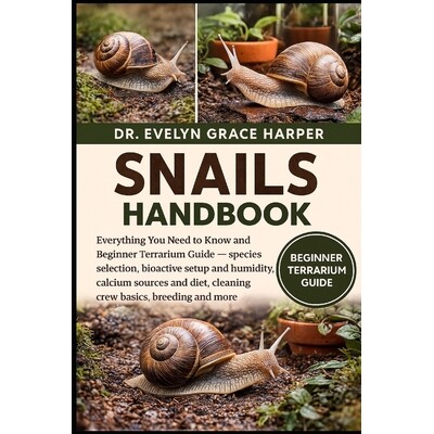 预订 Snails Handbook: Everything You Need to Know and Beginner Terrarium Guide - species selection, bioactive setup and