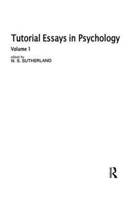 预订 Tutorial Essays in Psychology