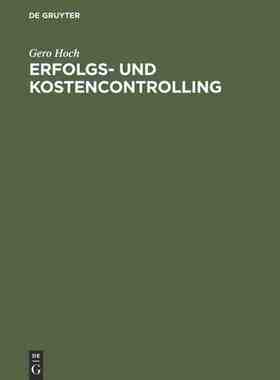 【预订】Erfolgs- und Kostencontrolling 9783486274851
