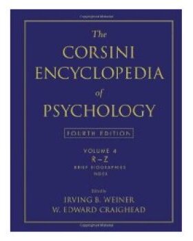 【预订】The Corsini Encyclopedia of Psychology, Fourth Edition, Volume 4
