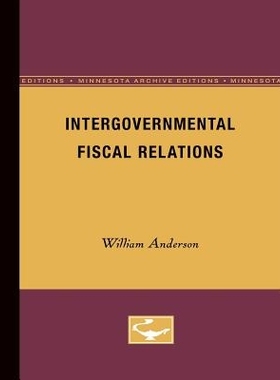预订 Intergovernmental Fiscal Relations: 9780816671120