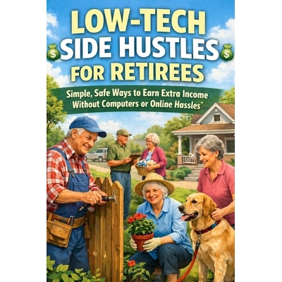预订 Low-Tech Side Hustles for Retirees: Simple, Safe Ways to Earn Extra Income Without Computers, Apps, or Online Gimmi