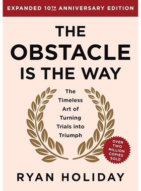 现货 反障碍 十周年纪念版 Ryan Holiday 英文原版 The Obstacle is the Way Expanded 10th Anniversary Edition