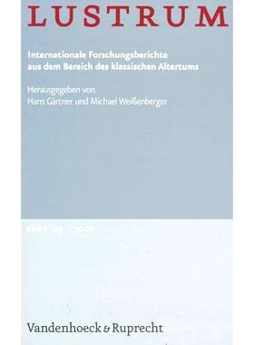 预订 Lustrum Band 49 - 2007: Petronius 1975–2005: bilancio critico e nuove proposte 欲望 卷 49 - 2007. 佩特罗尼乌斯 197