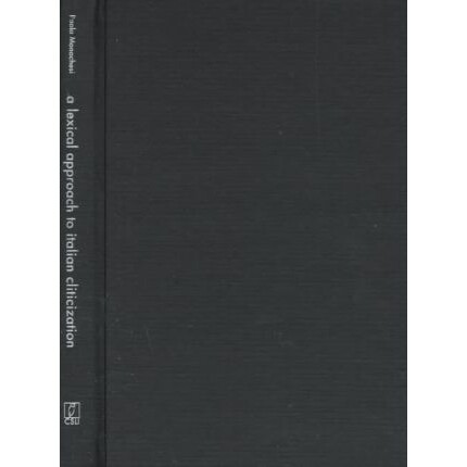 预订 Lexical Approach to Italian Cliticization: 9781575861098