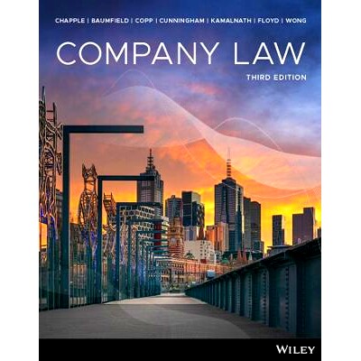 预订 Company Law Third Edition Print and Interactive E-Text 公司法 第3版 印刷与互动电子文本: 9781394184583