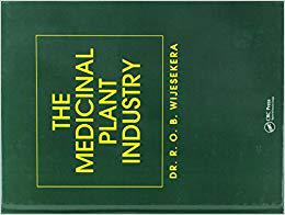 【预售】The Medicinal Plant Industry